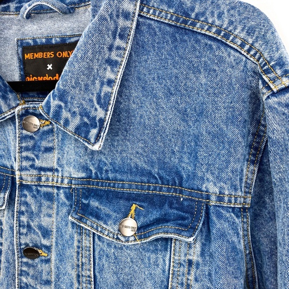 MEMBERS ONLY x NICKELODEON Denim Trucker Jacket - Picture 6 of 12